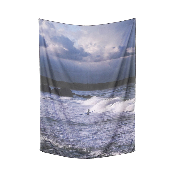 surfer fabric poster